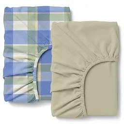 Набір простирадло на резинці фланель 90х200 OCEAN TARTAN COSAS (4822052502686)