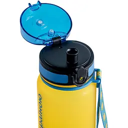 Пляшка для води UZspace I.AM.BOTTLE Наповнюю Україною, 800 мл, жовтий (3053) - мініатюра 4