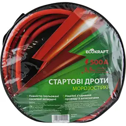 Старт-кабель EcoKraft ASK15 500А 3.5м для запуску автомобіля (6901802021412)