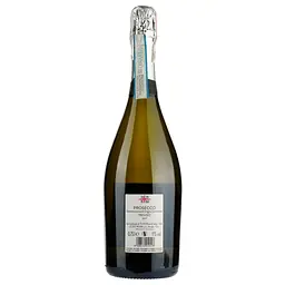 Вино ігристе Coste Petrai Prosecco Treviso Brut, біле, брют, 0,75 л - мініатюра 2