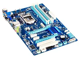 Материнська плата Gigabyte GA-Z77-DS3H (GA-Z77-DS3H) (Socket 1155, Intel Z77, ATX) Б/в - мініатюра 2