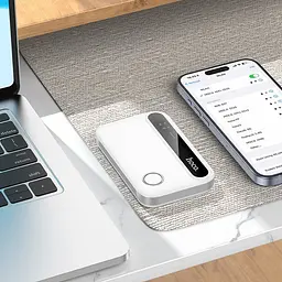 Портативний модем Wi-Fi Hoco HI41 білий - мініатюра 2