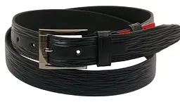 Чоловічий шкіряний ремінь Skipper 119-139х3,3 см acs0017514 - мініатюра 1