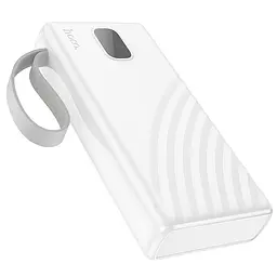 Портативний ЗП Power Bank Hoco J129A Nature flashlight 20000 mAh White - мініатюра 2