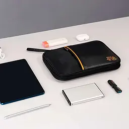 Органайзер для дротів і планшета LoveYouHome до 11'' 28х20х3 см синій (59029) - мініатюра 4
