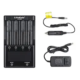 Зарядний пристрій LiitoKala Lii-500S, 4x(Lion/NiMH/NiCd), Power Bank, discharge function, display - мініатюра 5