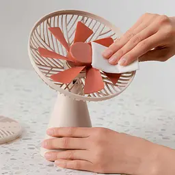 Портативний вентилятор Xiaomi Sothing Forest Desktop Fan (DSHJ-S-1907) Beige - мініатюра 8