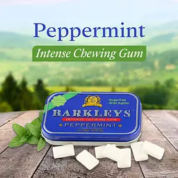 Жувальна гумка Barkleys Chewing Gum Peppermint Sugar Free 30г - мініатюра 6
