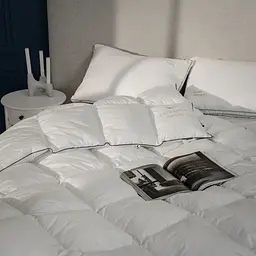 Ковдра дитяча MirSon Luxury Exclusive 078 літо пухова 110x140 см біла (2200000013712) - мініатюра 7