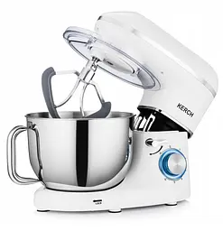 Тістоміс міксер планетарний KERCH MyCHEF White 2200 Вт - мініатюра 6