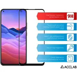 Скло захисне ACCLAB Full Glue ZTE Blade V2020 Black (1283126508912) - мініатюра 3