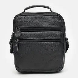 Чоловіча сумка Keizer K14141-black 25х19х7 см Чорний - мініатюра 3