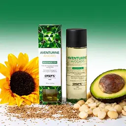 Масажна олія Exsens Aventurine Avocado, 100 мл - мініатюра 2
