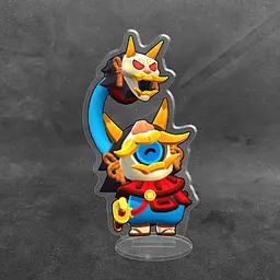 Акрилова колекційна фігурка Brawl Stars Оні Отіс (Oni Otis) 10 см - мініатюра 2