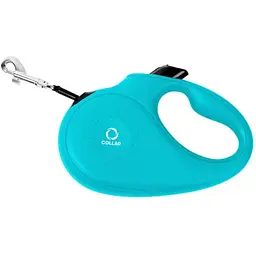 Повідець-рулетка для собак Collar, S, 15 кг, 5 м, блакитний