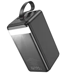 Портативний ЗП Power Bank Hoco J123D Element 22.5W+PD20W 90000 mAh Black - мініатюра 7