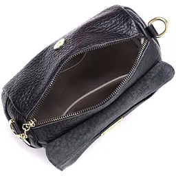 Класична шкіряна сумка з оригінальною плечовою лямкою Vintage 20,5х13х9,5 см sum0029006 - мініатюра 8