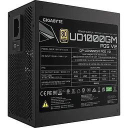 Блок живлення Gigabyte UD1000GM PG5 V2 1000W Black (GP-UD1000GM PG5 V2) [148439] - мініатюра 3