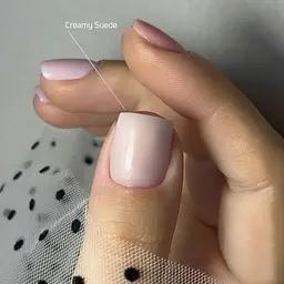 Моделюючий гель-желе для нігтів Jelly Sculpt Gel бежевий 03 Creamy Suede JOIA vegan 15 мл - мініатюра 3