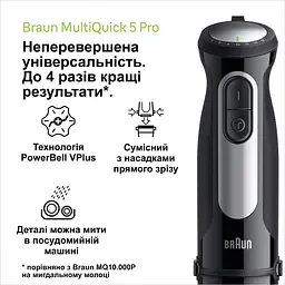 Блендер Braun MQ 55307 MBK - мініатюра 2