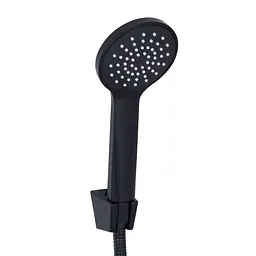 Змішувач для ванни Lidz Latwa 006 (з душовим гарнітуром) (k35) LDLAT006BLA45419 Black - мініатюра 4