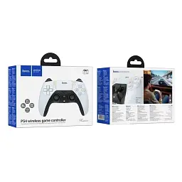 Бездротовий геймпад HOCO GA1 Phoenix PS4 White 6942007666596 - мініатюра 2