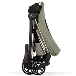 Прогулянкова коляска Cybex Mios Style 5.0 Sage Green шасі Rosegold - мініатюра 7