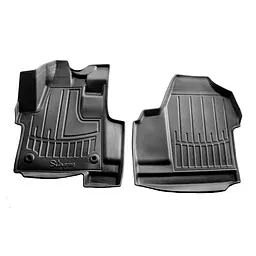 Передні 3D килимки для Citroеn Jumpy III 2016- 1+2