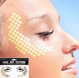 Тимчасове тату ластовиння для обличчя та тіла Stylishly 5 9565
