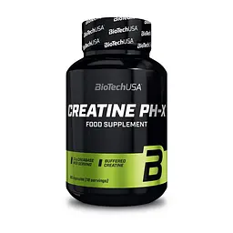 Буферизований Креатин BiotechUSA Моногідрат Creatine pH-X - 90 капсул