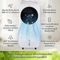 Мобільний вентилятор Klarstein Rotator 4 в 1 (10033547) - мініатюра 3
