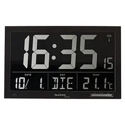 Настінний годинник Technoline WS8007 Black (WS8007) - мініатюра 2