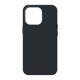 Силиконовый чехол для Apple iPhone 14 Pro, ICON2 Case, черный, противоударный, панель, защита всего корпуса, матовая поверхность Soft Touch, выступает над дисплеем, совместим с защитными стеклами и пленками, с микрофиброй, ArmorStandart (ARM63601)
