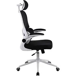 Офісне крісло GT Racer B-5880 White/Black [125609] - мініатюра 2