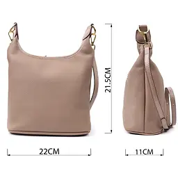 Жіноча шкіряна сумка Vintage 22х21,5х11 см sum0026578 - мініатюра 4