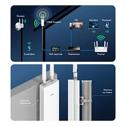 WiFi 5 Mesh 4G LTE-маршрутизатор зовнішній Cudy LT500 OUTDOOR CAT4 дводіапазонний (73-00530) - мініатюра 11