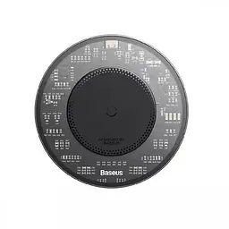 Бездротовий ЗП Baseus Simple 2 15 W CCJJ050001 + Кабель Type-C To Type-C 24 W (1m)
