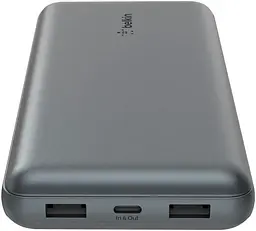 Павербанк Belkin Gray 20 000 mAh / 15 Вт (BPB012BTGY) - мініатюра 3