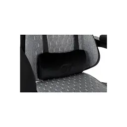 Крісло ігрове GT Racer X-2324 Gray/Black (X-2324 Fabric Gray/Black Suede) - мініатюра 8