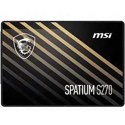 Накопичувач SSD 240GB MSI Spatium S270 2.5" SATAIII 3D TLC (S78-440N070-P83)