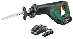Акумуляторна шабельна пила Bosch AdvancedRecip 18 з акб PBA 18V 2.5Ah W-B та ЗП AL 1830 CV