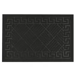 Килимок придверний Eco Fabric Смужки без кромки чорний 40 х 60 см (4060-011) - мініатюра 3
