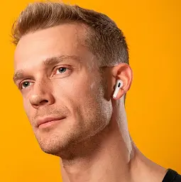 Навушники Bluetooth Hoco EW77 True wireless stereo headset White - мініатюра 2