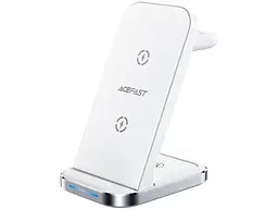 Бездротовий зарядний пристрій Acefast E15 Desktop White (AFE15W)