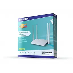 Роутер маршрутизатор LB-Link BL-WR450H 2.4GHz 300 Mbps 4*5dBi посилені антени 2LAN+1WAN - мініатюра 5