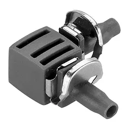 З'єднувач L-подібний Gardena Micro-Drip System Quick & Easy для шлангів 4,6 мм, 10 шт (08381-29)
