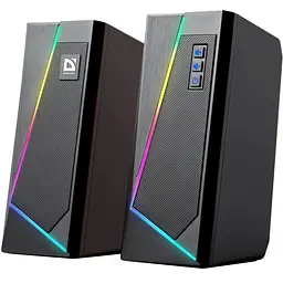 Акустична система 2.0 Defender Solar 3 10 Вт, BT/Light USB - мініатюра 2