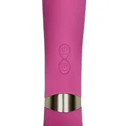 Вібратор Loveline Double Sided Flapping and G-Spot 24 см рожевий - мініатюра 6