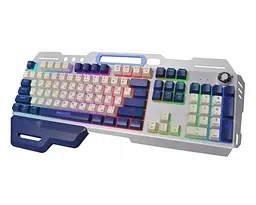 Клавіатура KBG-RGB-01-UA, Silver/Dark Blue Maxxter teh0020611 - мініатюра 8