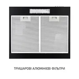Витяжка плоска Minola HPL 512 BL - мініатюра 5